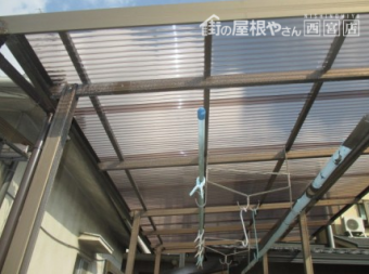 波板移動張り替え後