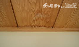 和室の雨漏り