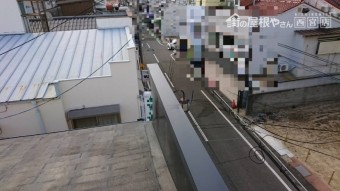 屋根笠木修理8