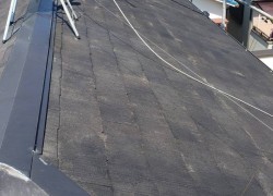 西宮市カラーベスト屋根塗装準備