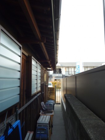 直付けテラス屋根工事