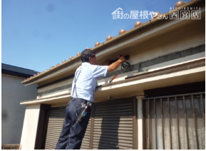 ベランダ2階 取替