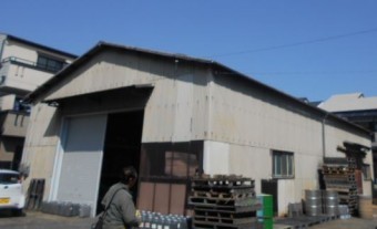 倉庫屋根の補修依頼