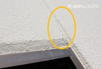壁のクラック