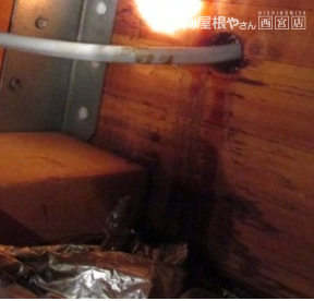 雨漏り屋根