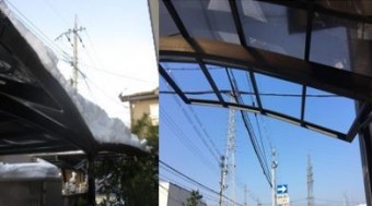 カーポート被害