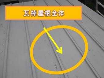 西宮市瓦棒屋根点検