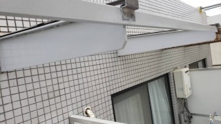 西宮市サビついた鉄部に塗装をしました