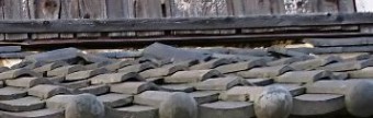 のし瓦の崩壊