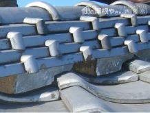 漆喰のはがれ