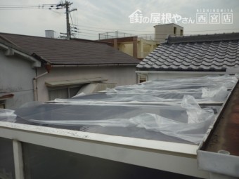 屋根材新設