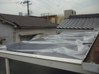 屋根材新設