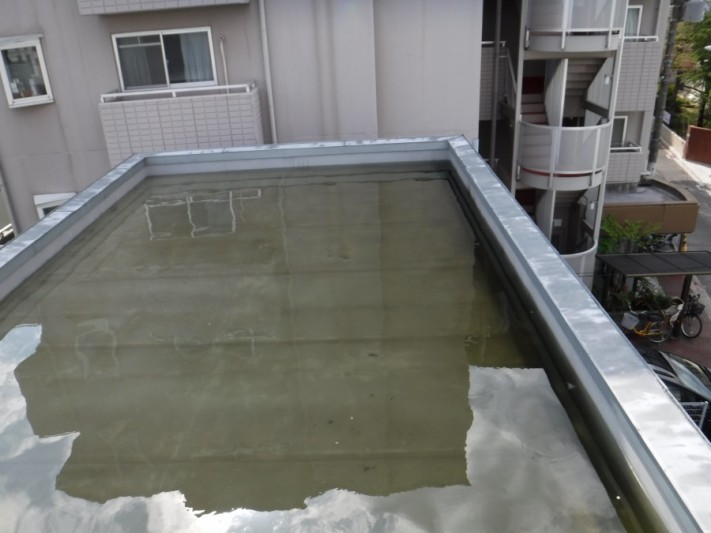 陸屋根雨漏り3