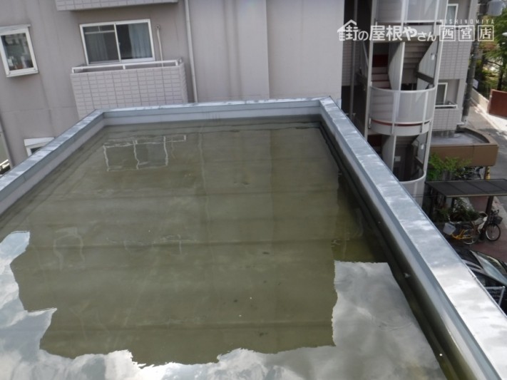 陸屋根雨漏り3