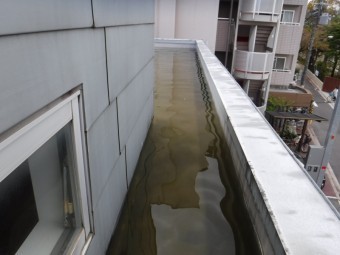 陸屋根雨漏り5