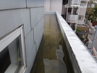 陸屋根雨漏り5