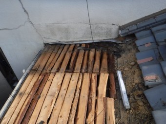 屋根部分葺き替え工事5