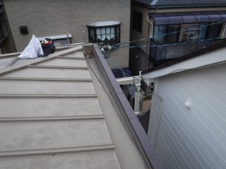 屋根笠木修理2