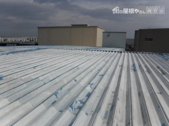 屋根塗装工事仕上げ2