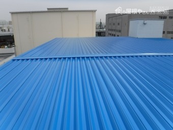 屋根塗装工事仕上げ7