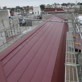 苦楽園屋根カバー工事9