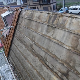 西宮市瓦屋根葺替え9