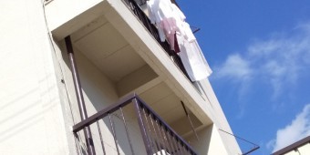 ベランダ全体
