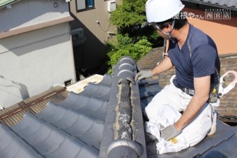 川西市雨漏り調査3