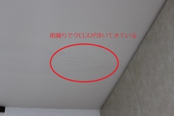 雨漏り調査1