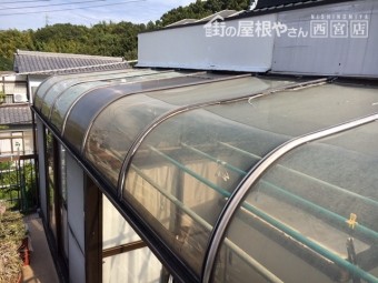 テラス屋根 ポリカ