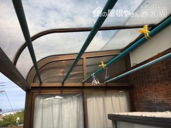 テラス屋根 張替