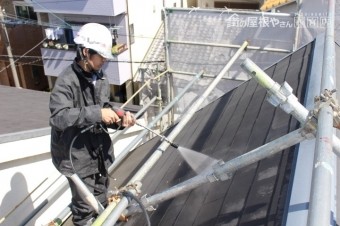尼崎市屋根塗装工事5