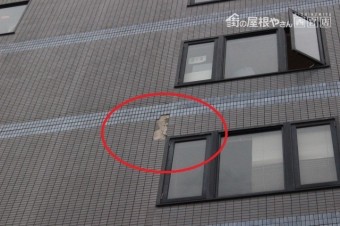 外壁タイル剥がれ2