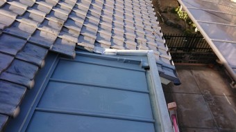 下屋根葺替え6