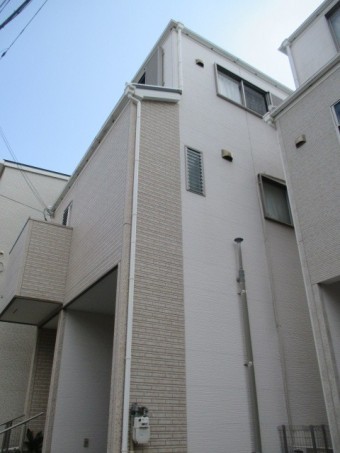 築12年木造三階建て住宅屋根カラーベスト点検