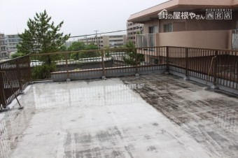 陸屋根の雨漏り