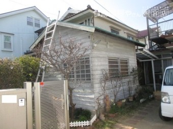 小屋の外壁塗装