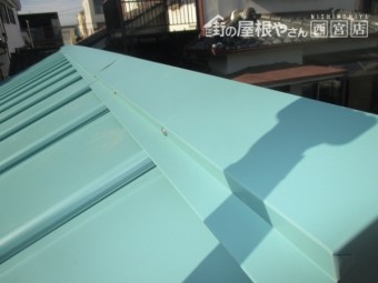 ガルバリウム鋼板屋根