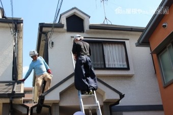 スレート屋根修理11