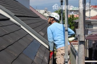 スレート屋根修理