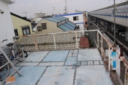 バルコニー屋根修理3