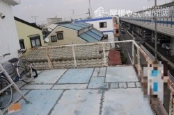 バルコニー屋根修理3