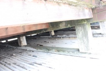 バルコニー屋根修理8