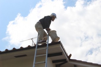 屋根葺替え現場調査7