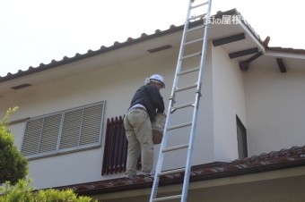 屋根葺替え現場調査2