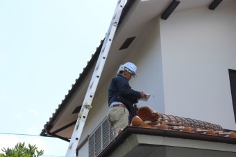 屋根葺替え現場調査9