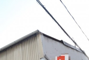 スレート屋根ケラバ修理1