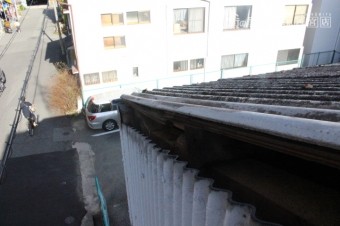 スレート屋根ケラバ修理2