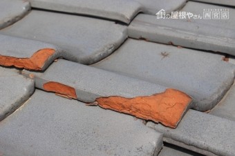 宝塚屋根葺替え現場調査6