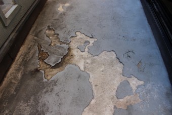 ベランダ防水調査2